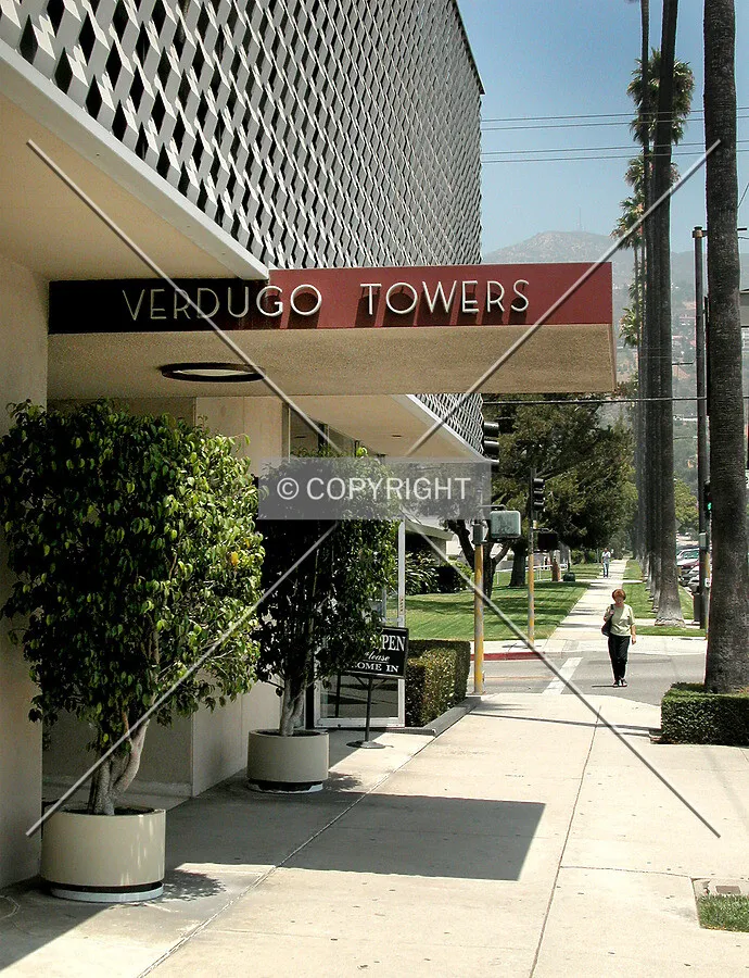 Entrance awning and sign