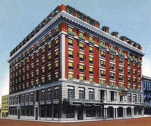 Vintage view from the west
