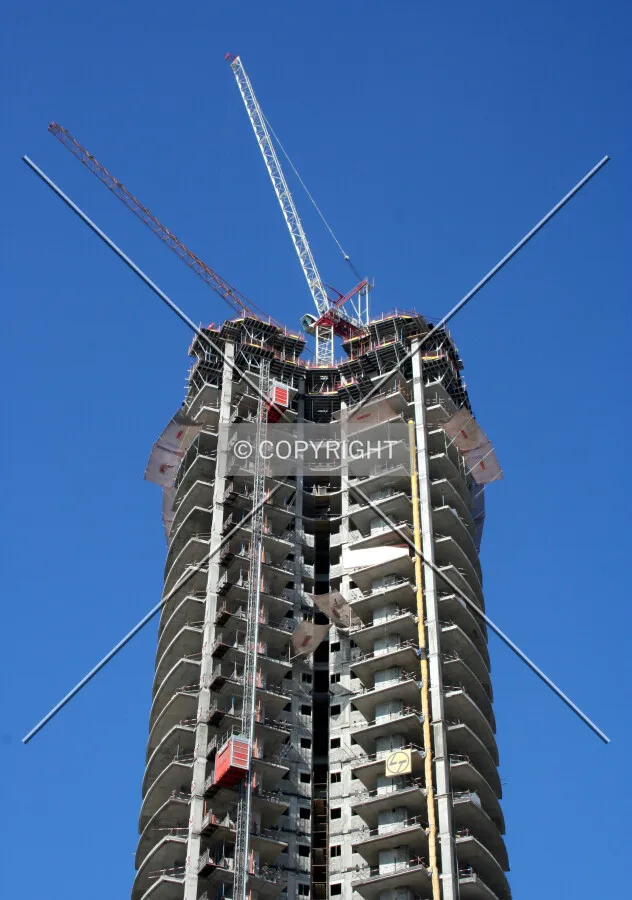 Looking up to the top