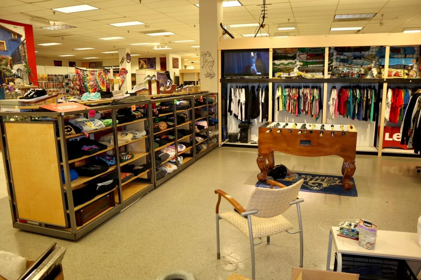 Interior view; May 22, 2023