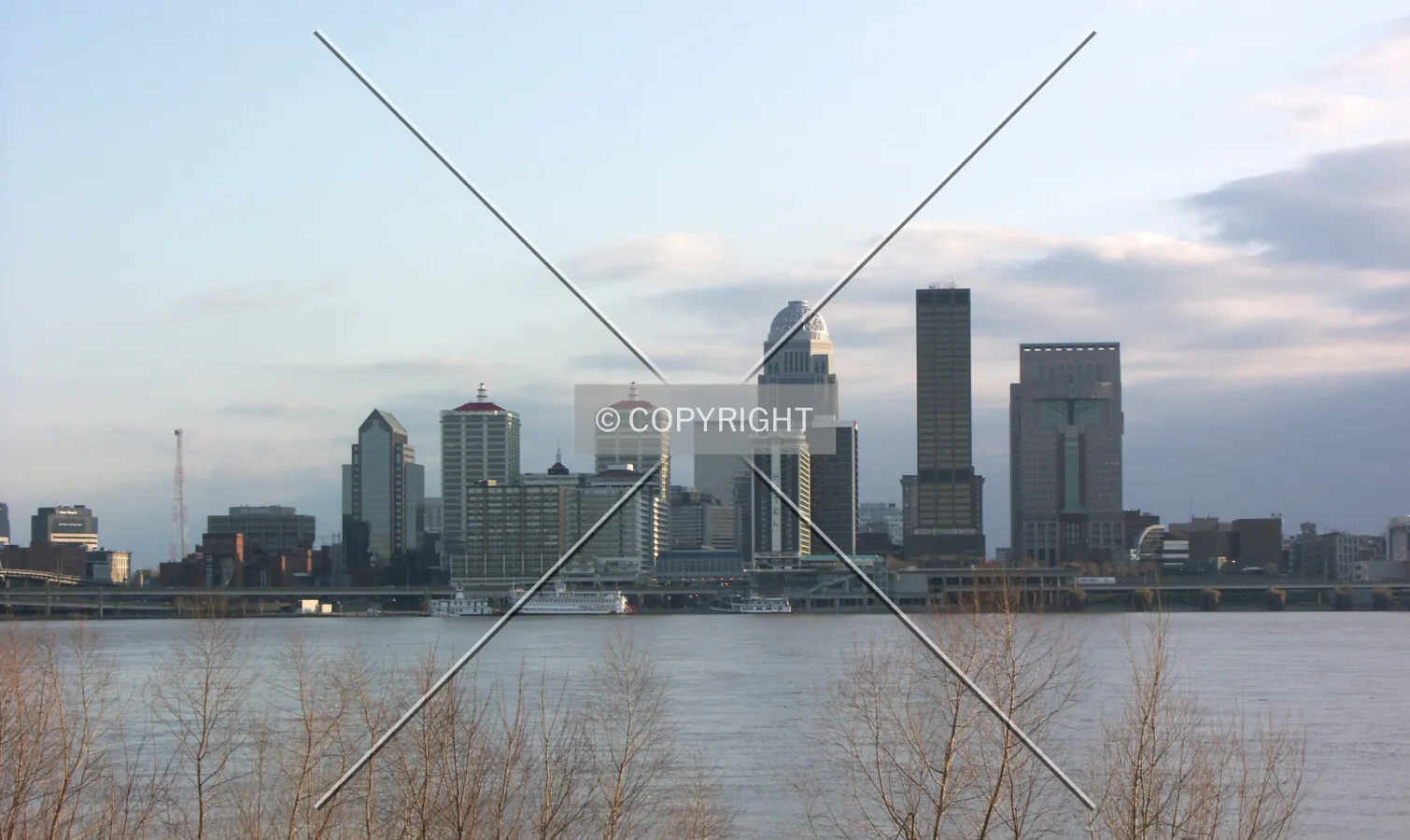 Skyline from Jeffersonville, IN
