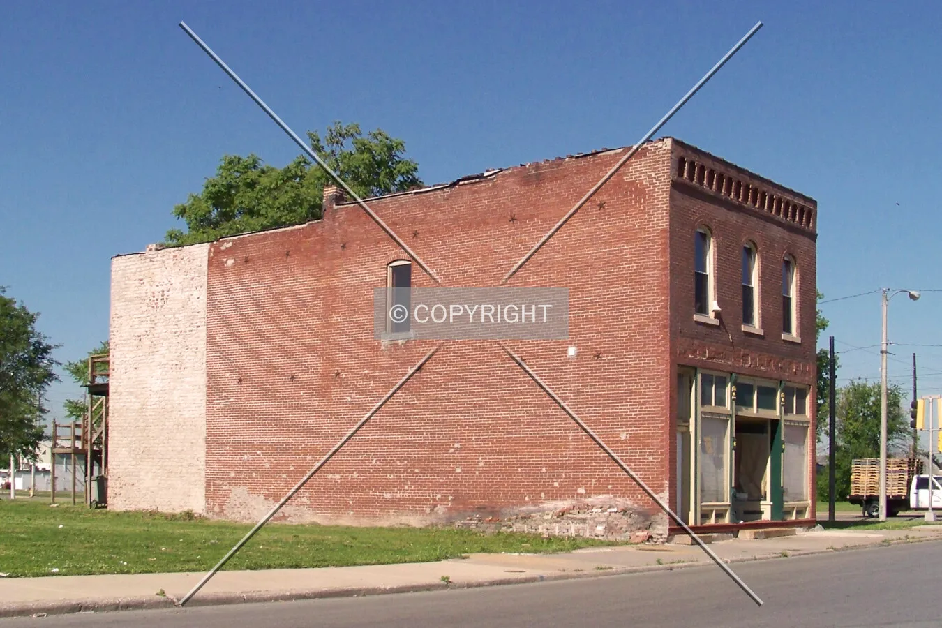 View from the northeast; May 21, 2009