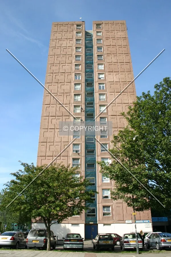 Side view from Carlton Vale
