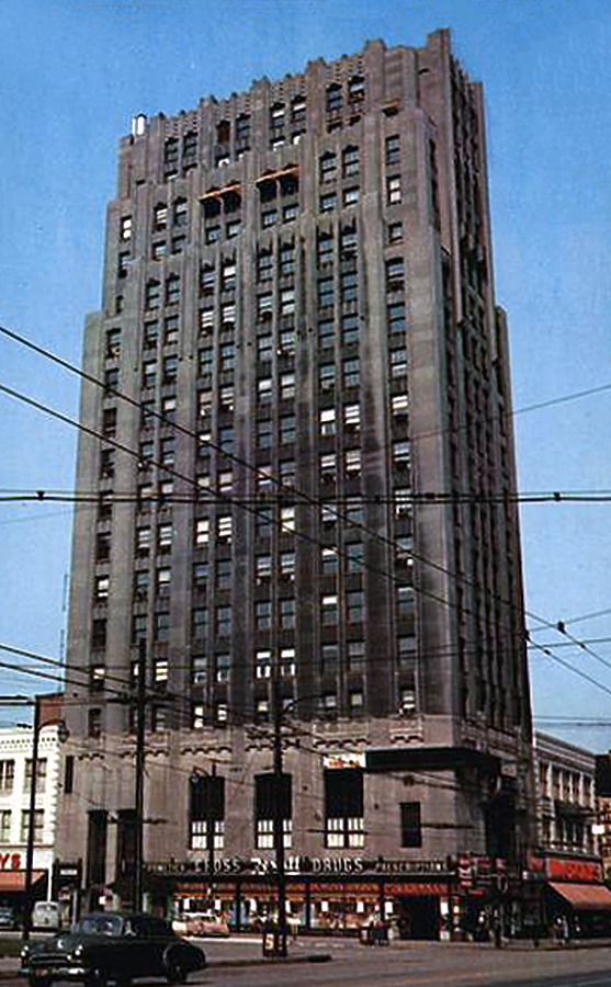 Vintage view from the east