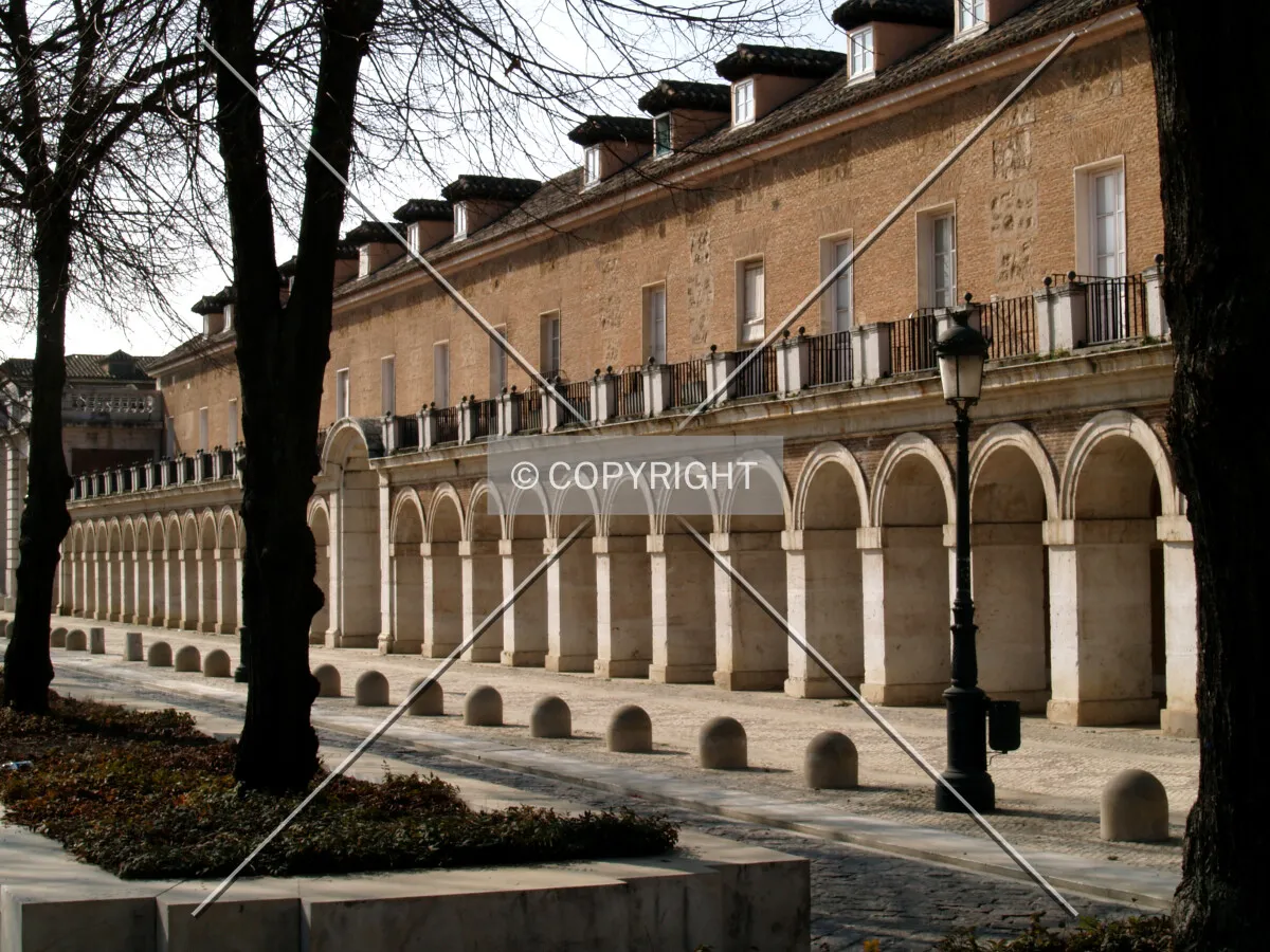Adjacent buildings to the palace