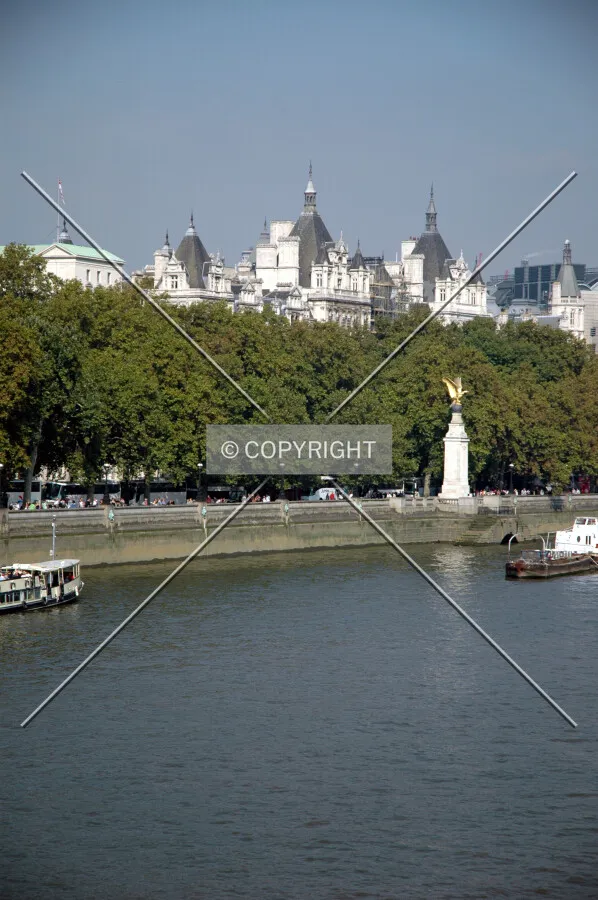 The romantic roofscape seen from Westminster Bridge