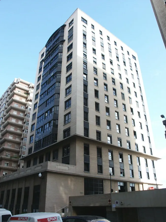 View from Calle Miguel de Cervantes side