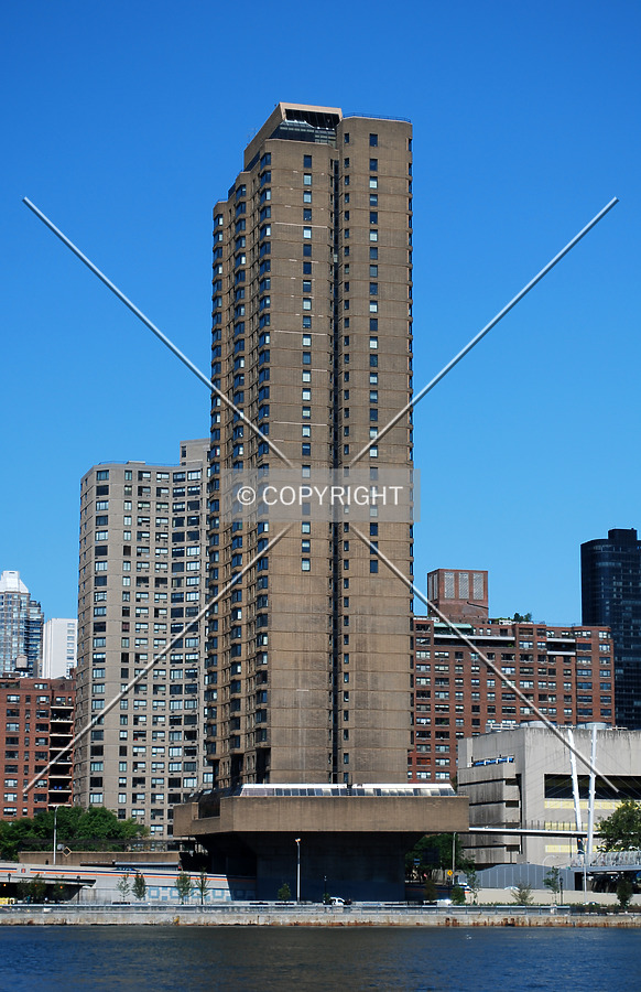 Viewed from Roosevelt Island