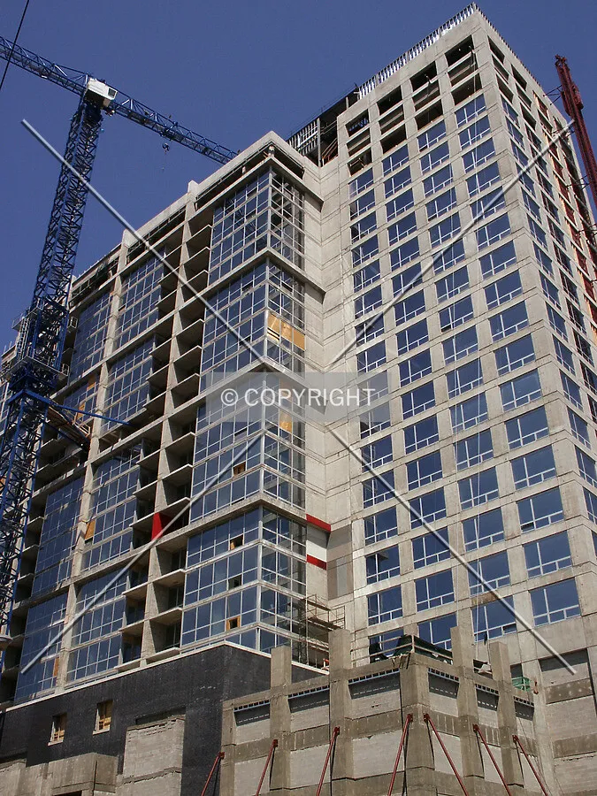 Looking up the west side