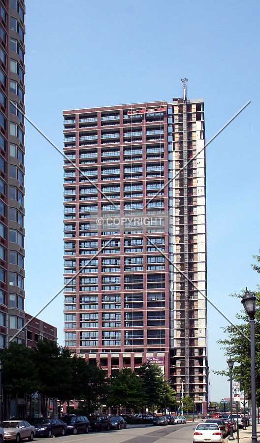 View from the east