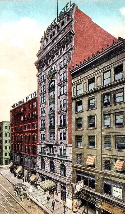 View from the southeast