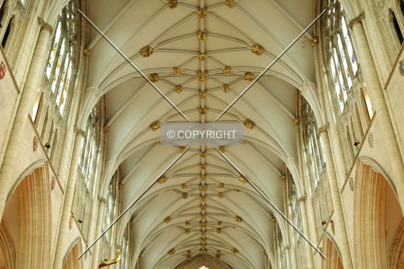 Vaulted ceiling