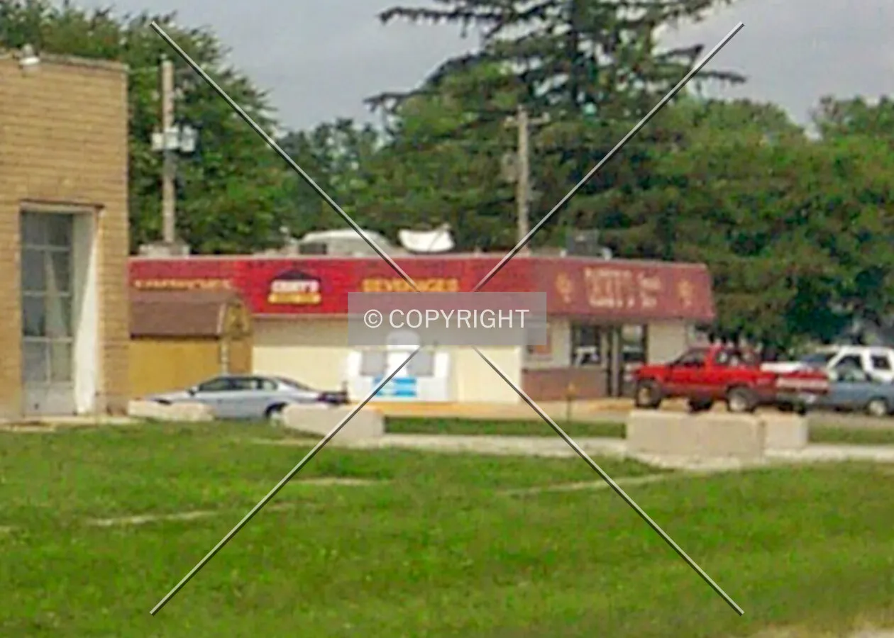 Distant view from the southwest; April 23, 2014