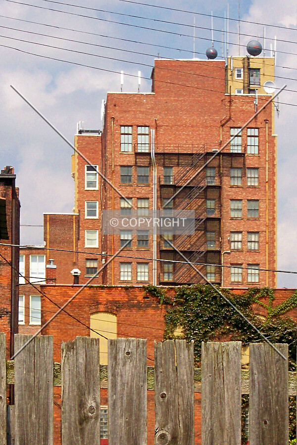 Rear view from the south; September 4, 2004