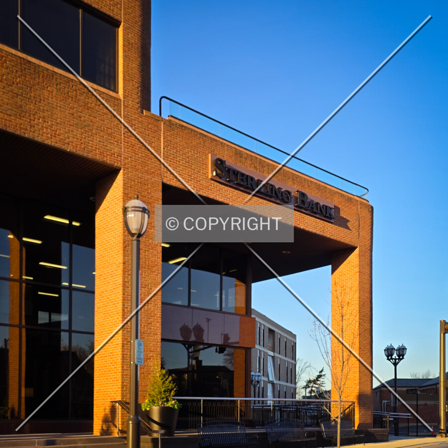 Early morning view of the northwest corner; March 22, 2025