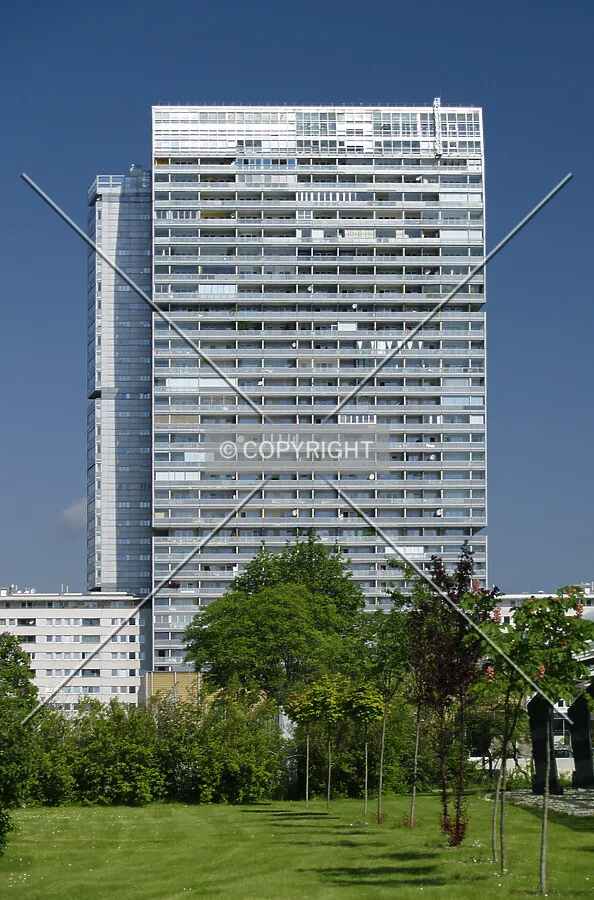 View from the southeast