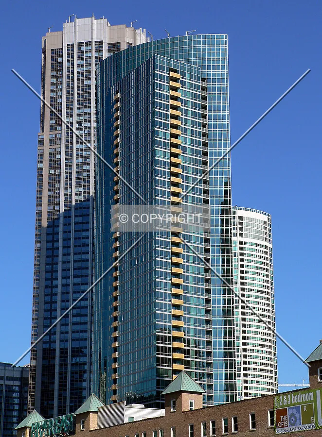 View to the northwest from Lake Shore Drive