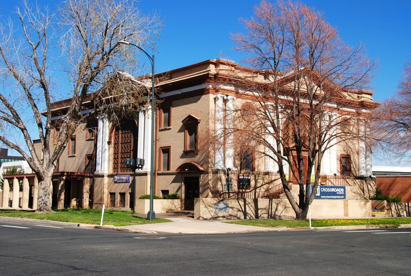 View from the southeast
