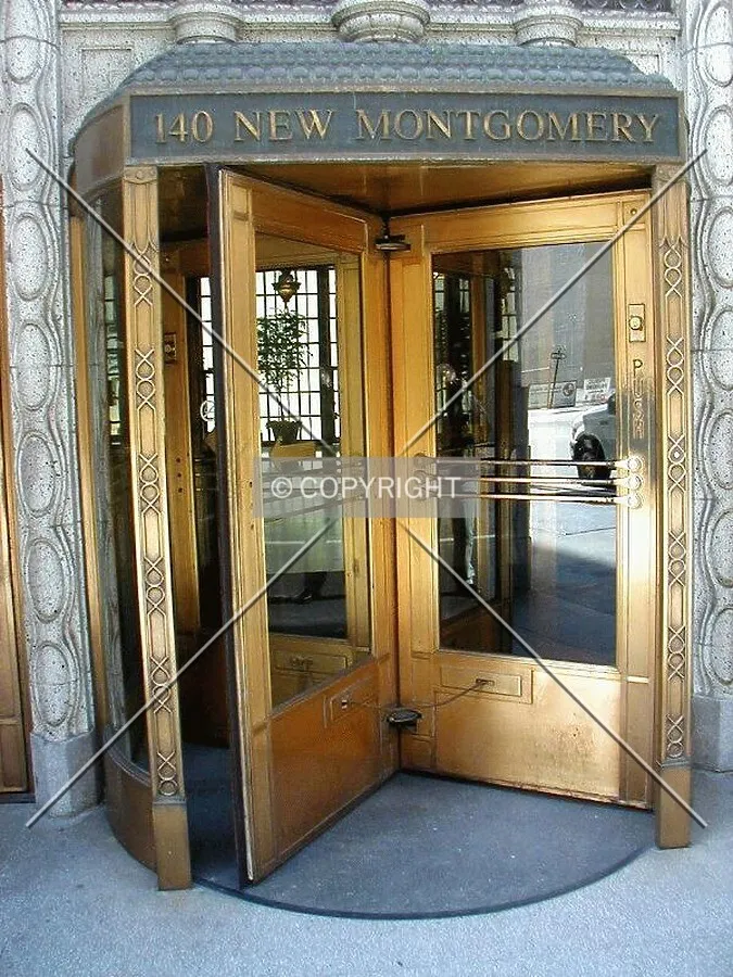 The main entrance - March 19, 2003