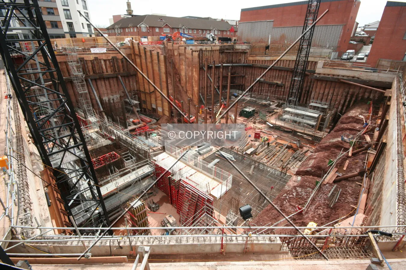 Site excavation