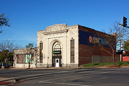View from the east