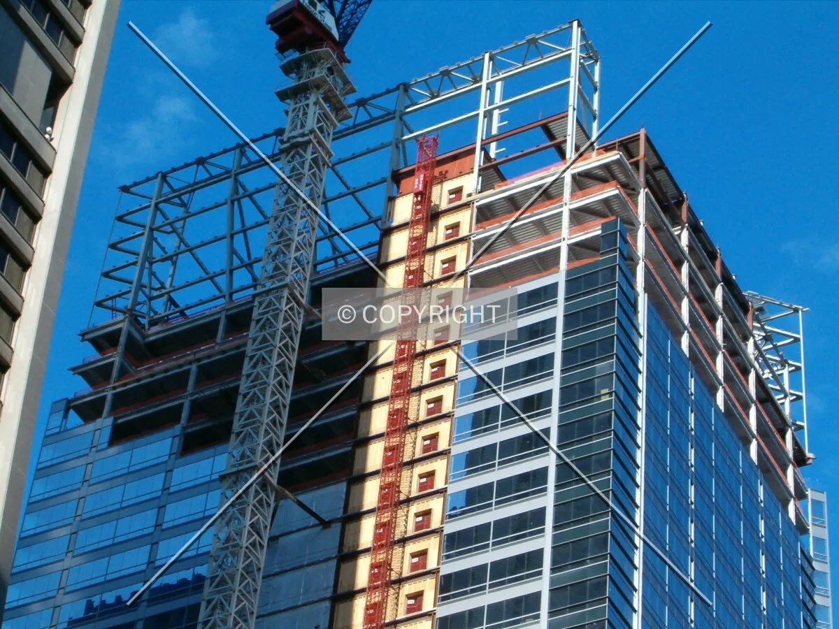 Top viewed from southwest corner