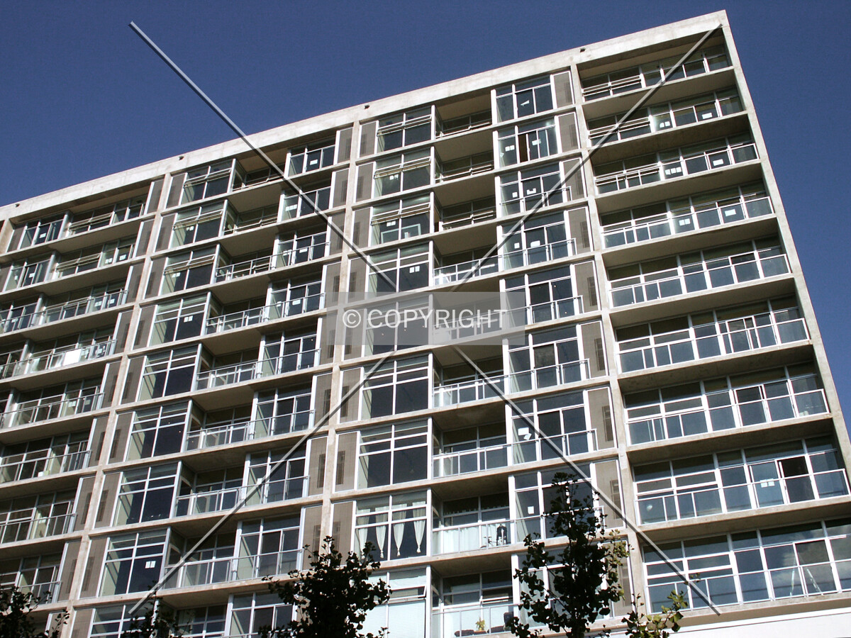 West side of the south wing