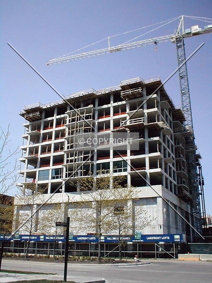 Site view looking west