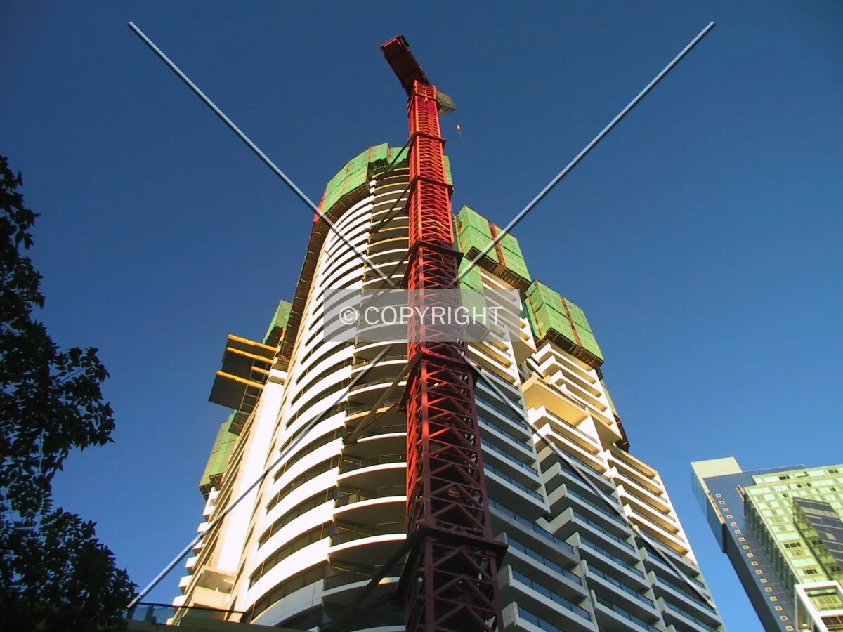 Looking up from Kent Street