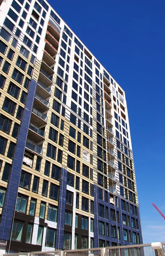 View to the north