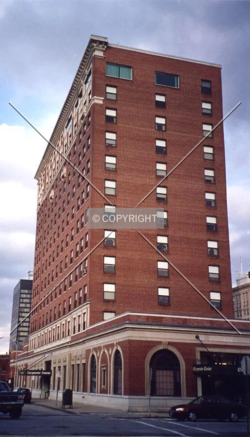 View from south along Franklin Street