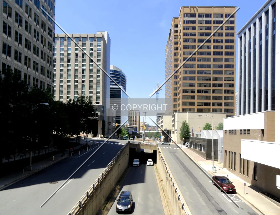 From 17th Street looking north