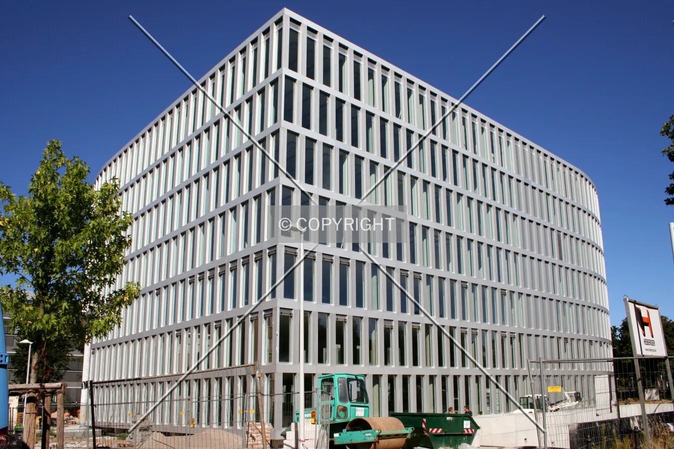 View from the southeast