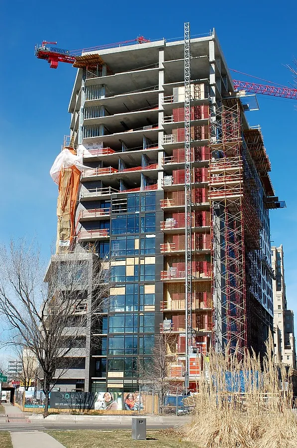 View to the north