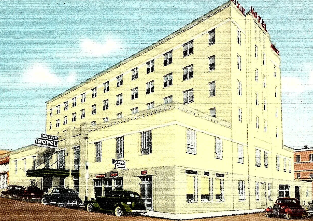 Vintage view from the west