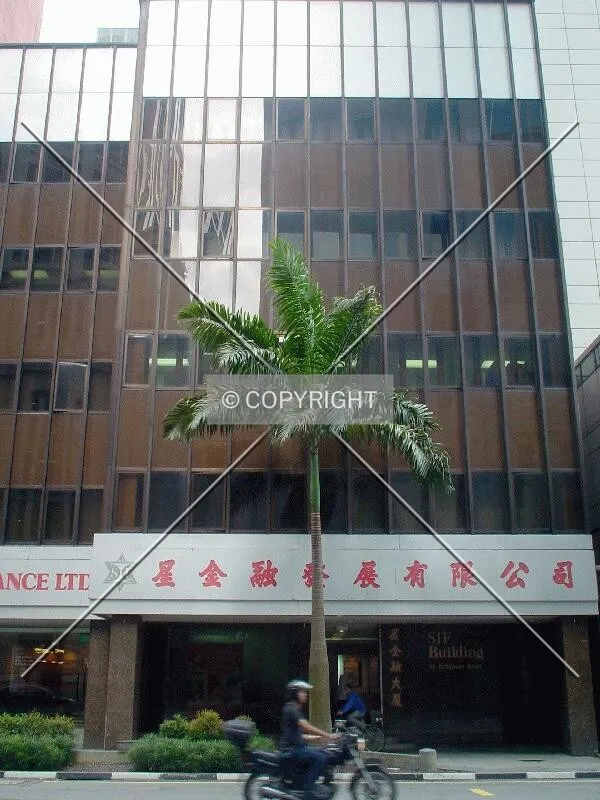 Front facade from street level