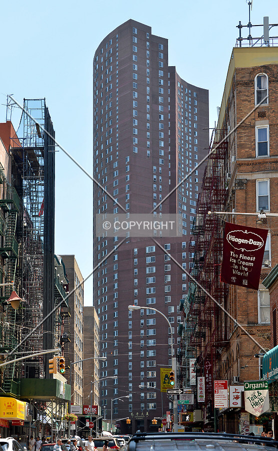View from the northwest on Bayard Street