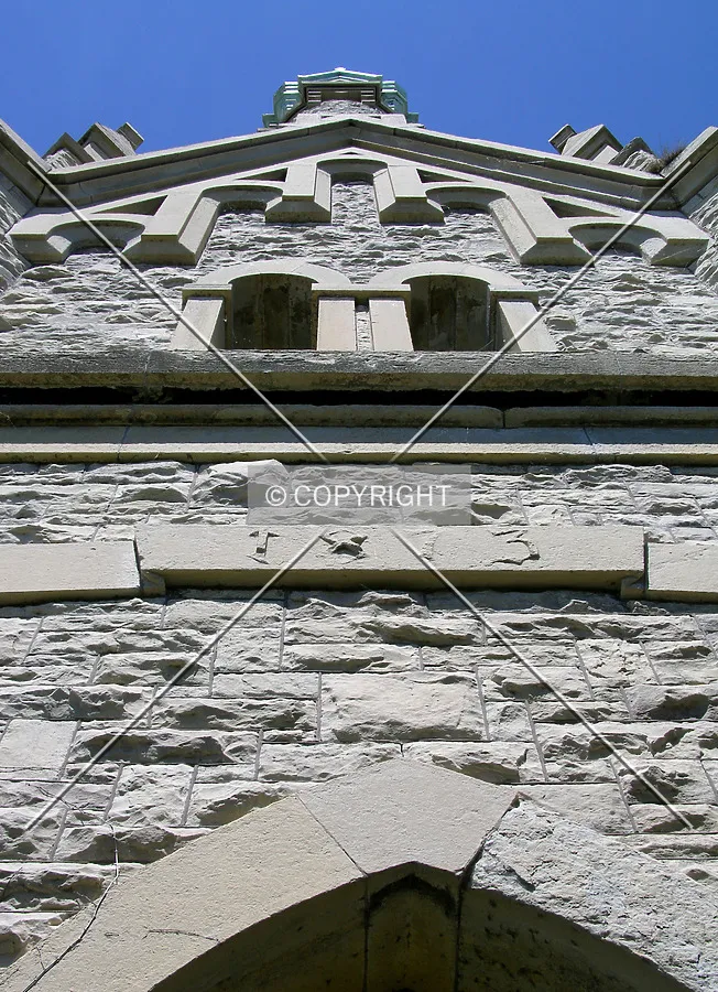Looking up the southeastern side