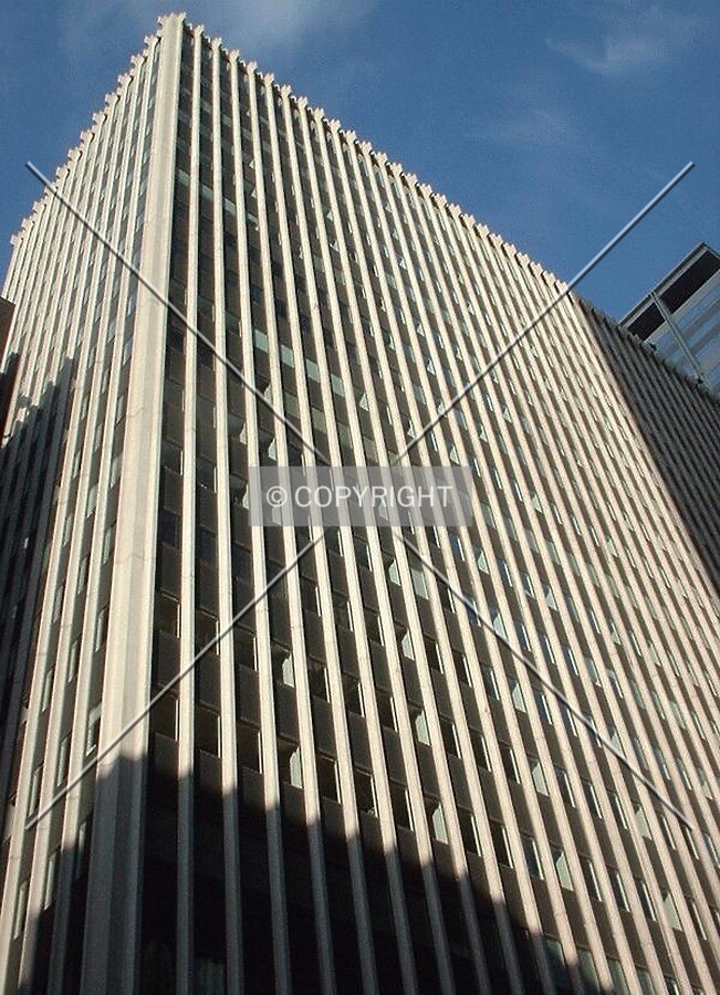 Looking up from 8th Street