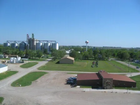 View from the north