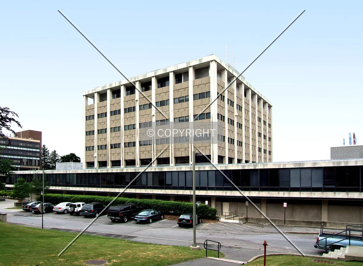 View from the northeast
