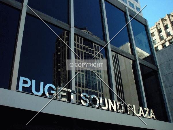 Main entrance signage