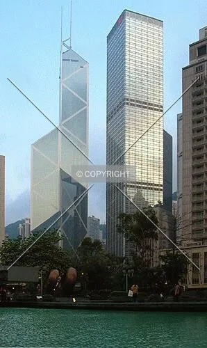 Central, Hong Kong from Connaught Place