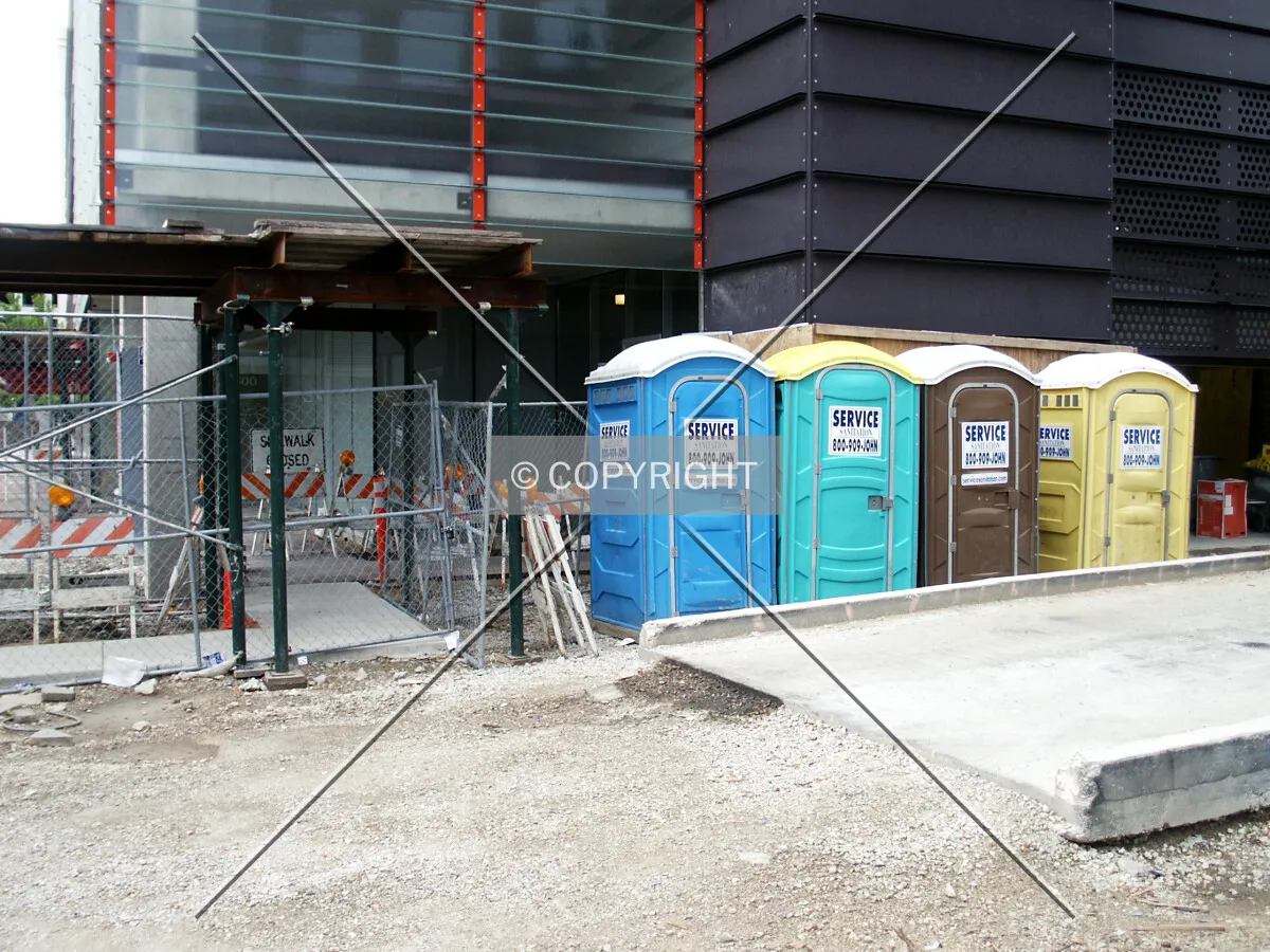 South entrance and garage ramp