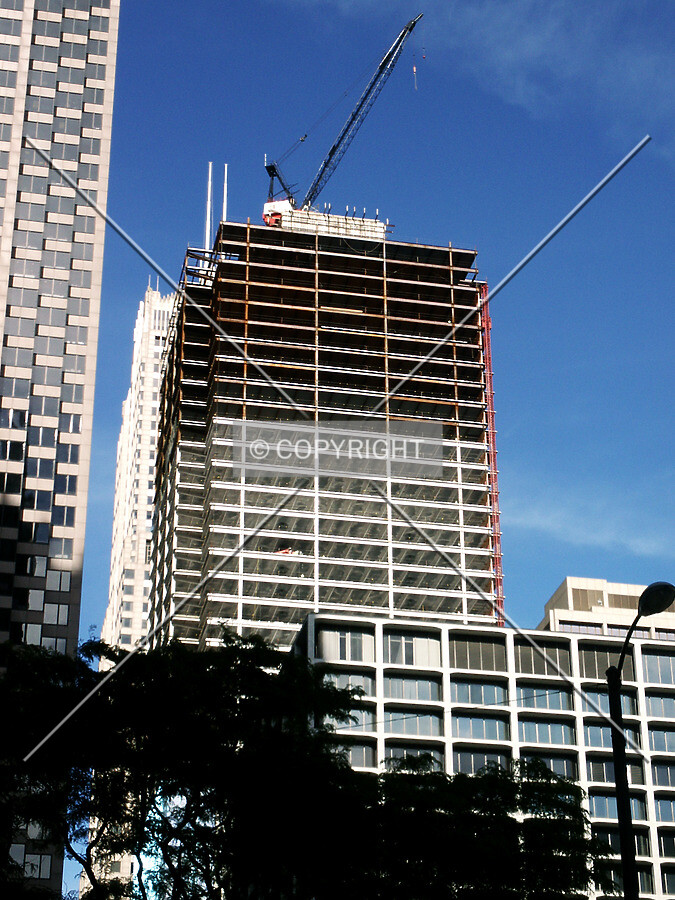 Looking east on Monroe Street