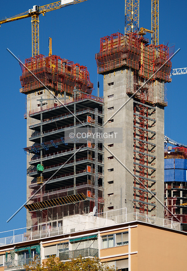 Top floors from the southeast