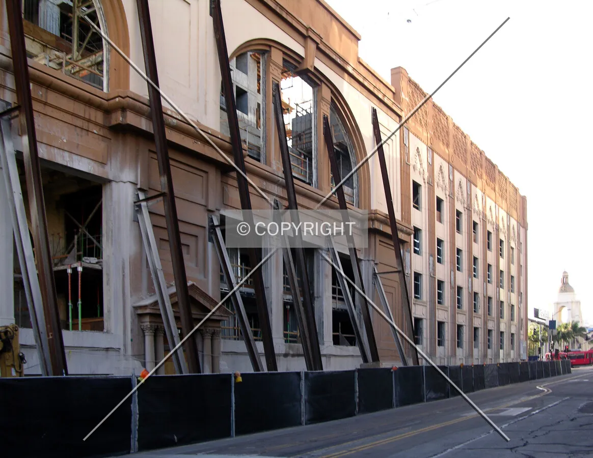 Northern restored base along Kettner Boulevard