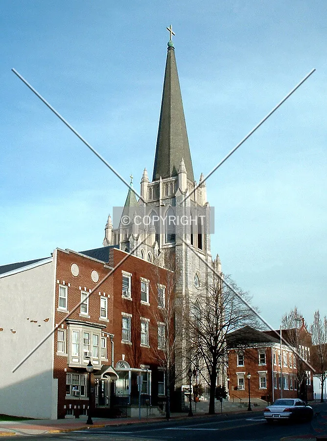 View from the northwest along George Street