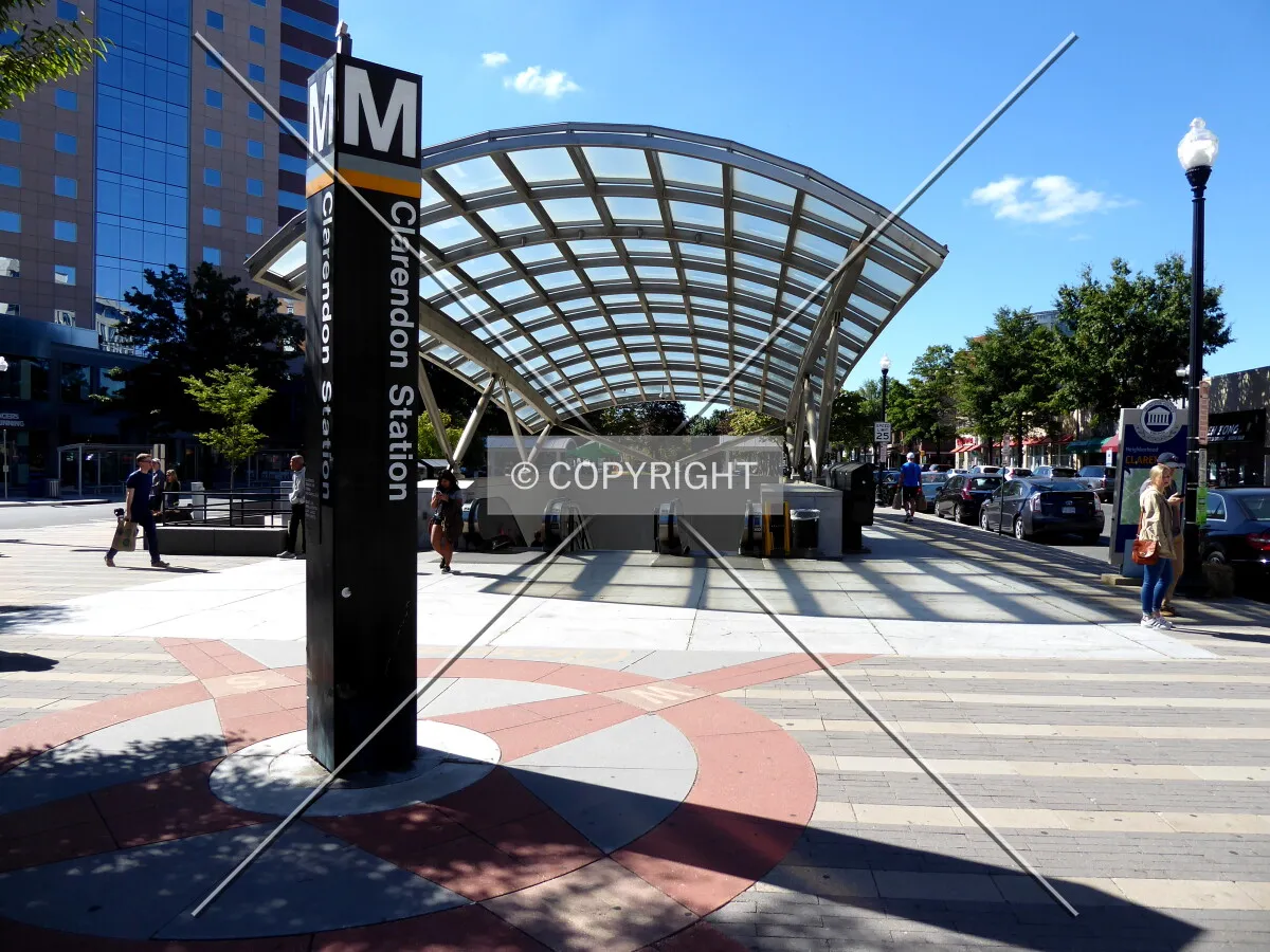 Main entrance and signage pylon