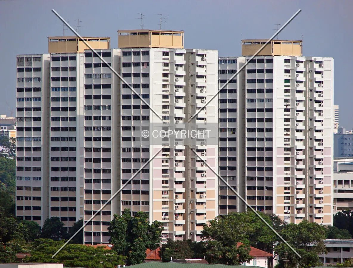 View from the west